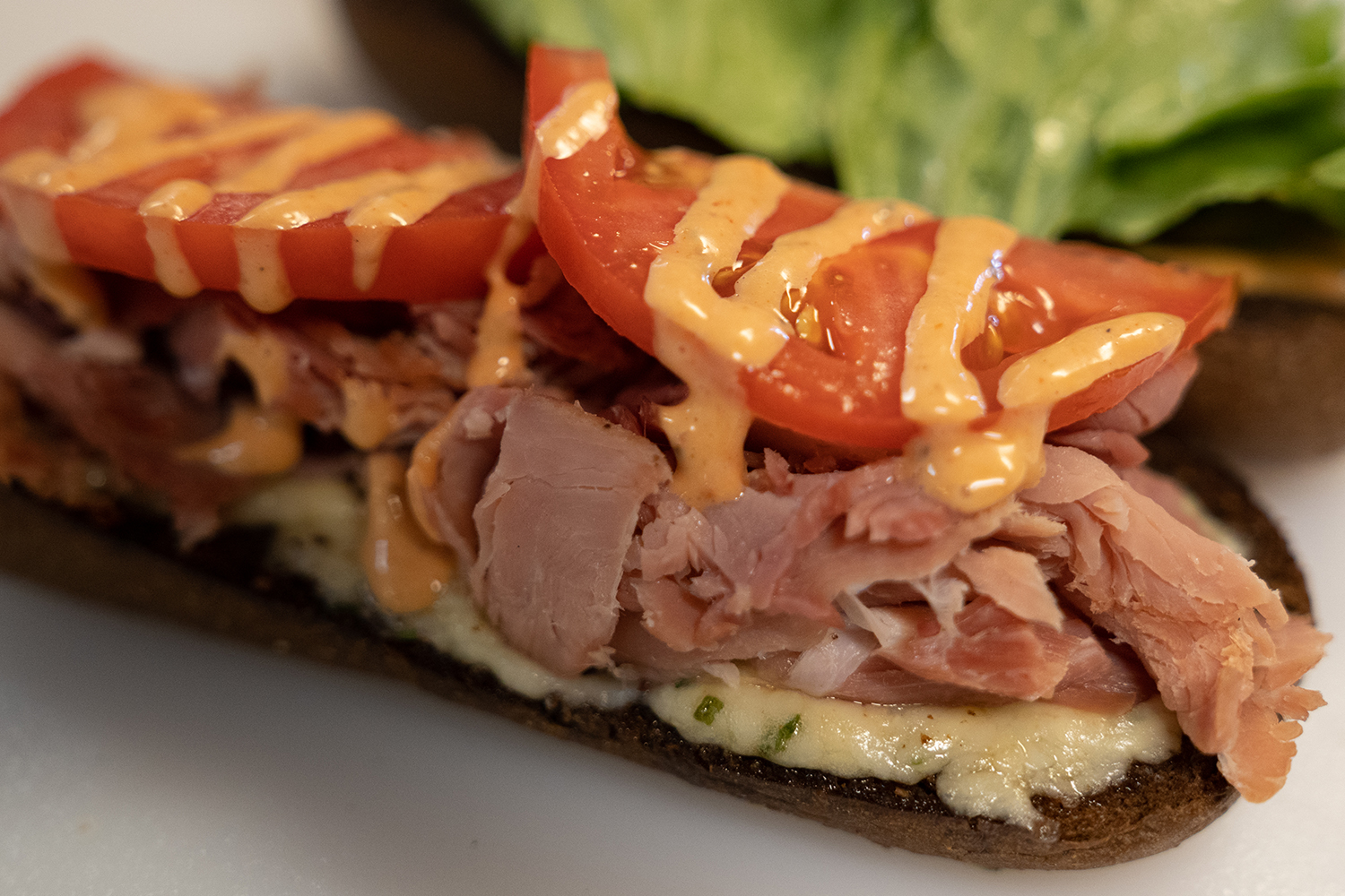 Swiss and Country Ham Melt